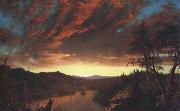 Frederic E.Church Twilight in the Wilderness France oil painting artist